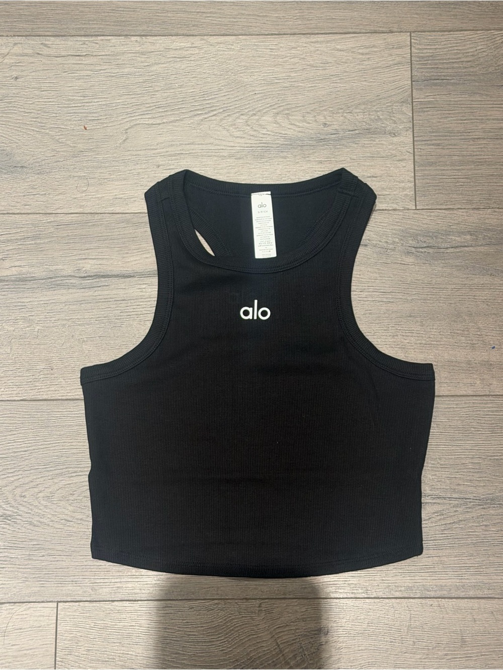 Black Alo Yoga Aspire Tank